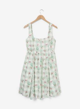Star Wars Rebel Floral Gingham Tank Dress, , hi-res
